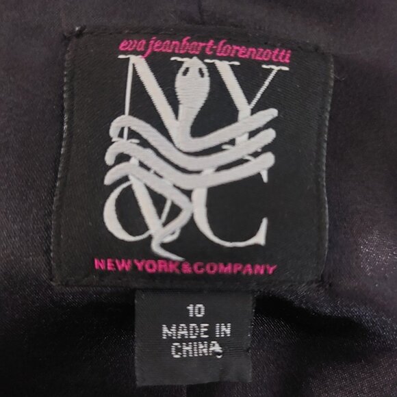 Black Sequins Blazer Jacket Women 10 Glam Evening 3/4 Sleeve Holiday Performance - Picture 7 of 14